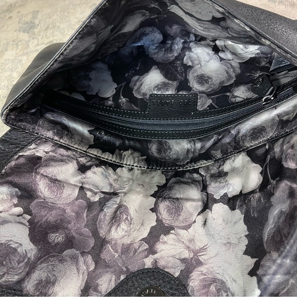 Ted Baker black leather clutch bag - Picture 8 of 13